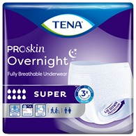 Tena ProSkin Overnight 72427 Super Protective Absorbent Underwear, Extra Large (BG)