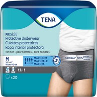 Tena ProSkin Protective 73520 Maximum Absorbent Underwear, Medium (BG)