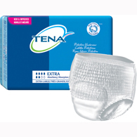 Tena Extra Pull-On Heavy Absorbency Underwear, Case Quantities