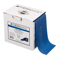 TheraBand Performance Health 81234772-TheraBand Exercise Resistance Band, Blue, 6 in x 25 yd, X-Heavy Resistance (EA/1)