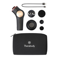 Therabody TheraFace PRO TF02224-01 Handheld Face Massager & Cleanser, 3 Attachments, Black