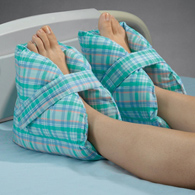 Posey Tidi Products 6115-Posey Pastel Plaid Heel Pillows, Heel & Elbow Supports (PR)