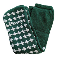 Tidi Products 6239G Posey Slipper Socks - Green (1 Pair)