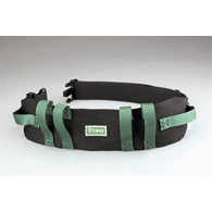Posey Tidi Products 6537Q-Posey Green/Black Nylon Gait Belt with Quick Release Buckle, 28 - 55 in Length, Belts (EA/1)