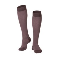 TOUCH 1011 Men's Knee-High Compression Socks, Herringbone Pattern, 15-20 mmHg