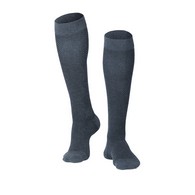 TOUCH 1011 Men's Knee-High Compression Socks, Herringbone Pattern, 15-20 mmHg