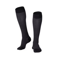 TOUCH 1011 Men's Knee-High Compression Socks, Herringbone Pattern, 15-20 mmHg