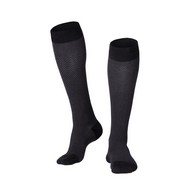 TOUCH 1021 Men's Knee-High Compression Socks, Herringbone Pattern, 20-30 mmHg