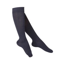 TOUCH 1062 Ladies' Knee-High Compression Socks, Intelligent Rib Pattern, 15-20 mmHg