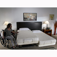 Transfer Master B310-H Supernal Hi-Low Bed w/ Ascent 1 Mattress