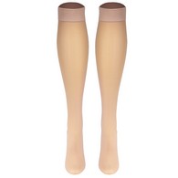 Truform 0253BG-M Sheer Knee-High Stockings - 30-40 mmHg - Beige - Medium