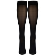 Truform 0263BL-S Sheer Knee-High Stockings - 20-30 mmHg - Black - Small