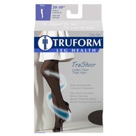 Truform 0264 Sheer Thigh-High Compression Stockings - 20-30 mmHg