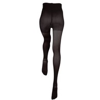 Truform 0265BL-S Sheer Pantyhose - 20-30 mmHg - Black - Small