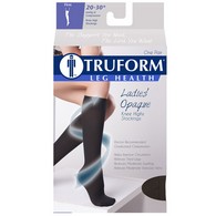 Truform 0361 Knee-High Compression Stockings - Open Toe - 20-30 mmHg