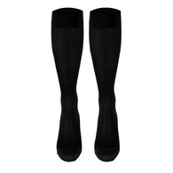 Truform 0363BL-S Knee-High Stockings - Closed Toe - 20-30 mmHg - Black - Small