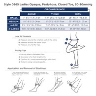Truform 0365 Microfiber Pantyhose - 20-30 mmHg