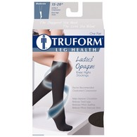 Truform 0371 Knee-High Compression Stockings - Open Toe - 15-20 mmHg