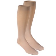 Truform 0373BG-XL Knee-High Stockings - Closed Toe - 15-20 mmHg - Beige - Extra Large