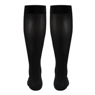 Truform 0373BL-L Knee-High Stockings - Closed Toe - 15-20 mmHg - Black - Large