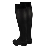 Truform 0373BL-L Knee-High Stockings - Closed Toe - 15-20 mmHg - Black - Large