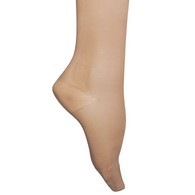 Truform 0375BG-L Opaque Microfiber Compression Pantyhose - 15-20 mmHg - Beige - Large