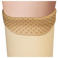 Truform 0678 Zipper Stocking Leg Sleeves - Thigh-High - Dot Top - 15-20 mmHg