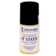 Truform 0758 IT STAYS! Roll-On Body Adhesive for Holding Support Stockings - 2 oz