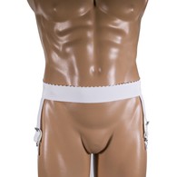 Truform 0762-L Adjustable Lightweight Garter Belt - Ideal for Female Figure - 2" Waistband - LGE