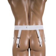 Truform 0762-S Adjustable Lightweight Garter Belt - Ideal for Female Figure - 2" Waistband - SML
