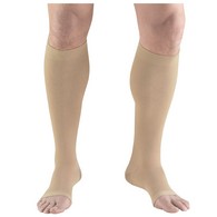 Truform 0808 Knee-High Compression Stockings - Open Toe - 18 mmHg
