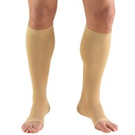 Truform 0845 Knee-High Compression Stockings - Open Toe - 30-40 mmHg
