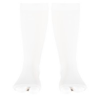 Truform 0845WH-XL Knee-High Stockings - Open Toe - 30-40 mmHg - White - Extra Large