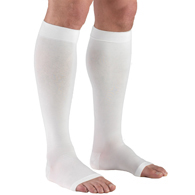 Truform 0865 Classic Medical Compression Stockings, Knee High, Open Toe, Unisex, 20-30 mmHg