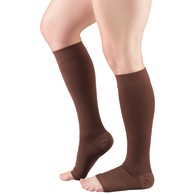 Truform 0865 Classic Medical Compression Stockings - Knee High - OT - 20-30 mmHg - LGE - Brown