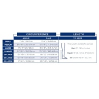 Truform 0875 Classic Medical Compression Stockings, Knee High, Open Toe, Unisex, 15-20 mmHg