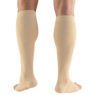 Truform 0965 Knee-High Compression Stockings - Microfiber - Open Toe - 20-30 mmHg