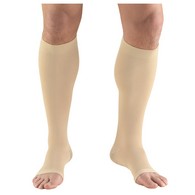 Truform 0965A Knee-High Compression Stockings - Aloe Knit Microfiber - Open Toe - 20-30 mmHg