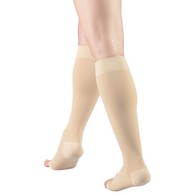 Truform 0965ABG-S Knee-High Stockings - Aloe Knit Microfiber - OT - 20-30 mmHg - BGE - SML