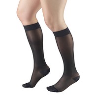 Truform 1763 Sheer Knee-High Compression Stockings - Closed Toe - 8-15 mmHg