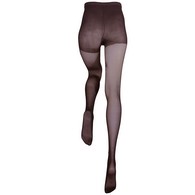Truform 1765BL-M Sheer Pantyhose - 8-15 mmHg - Black - Medium