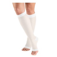 Truform 1772 Sheer Knee-High Compression Stockings - Open Toe - 15-20 mmHg