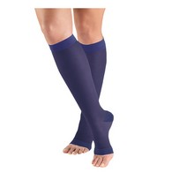 Truform 1772 Sheer Knee-High Compression Stockings - Open Toe - 15-20 mmHg