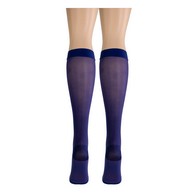 Truform 1772VT-2L Sheer Knee-High Stockings - Open Toe - 15-20 mmHg - Purple - 2XL