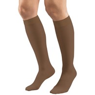 Truform 1773 Ladies' Sheer Knee-High Support Stockings - 15-20 mmHg - 20 Denier - 3XL - Espresso