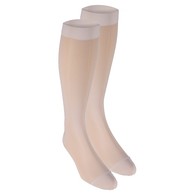 Truform 1773 Ladies' Sheer Knee-High Support Stockings - 15-20 mmHg - 20 Denier - 2XL - Ivory