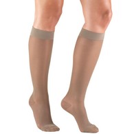 Truform 1773 Ladies' Sheer Knee-High Support Stockings - 15-20 mmHg - 20 Denier - 2XL - Taupe