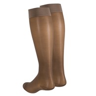 Truform 1773 Ladies' Sheer Knee-High Support Stockings - 15-20 mmHg - 20 Denier - 3XL - Taupe