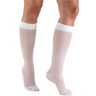Truform 1773 Ladies' Sheer Knee-High Support Stockings - 15-20 mmHg - 20 Denier - SML - White