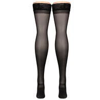 Truform 1774CH-S Sheer Thigh-High Stockings - 15-20 mmHg - Charcoal - Small
